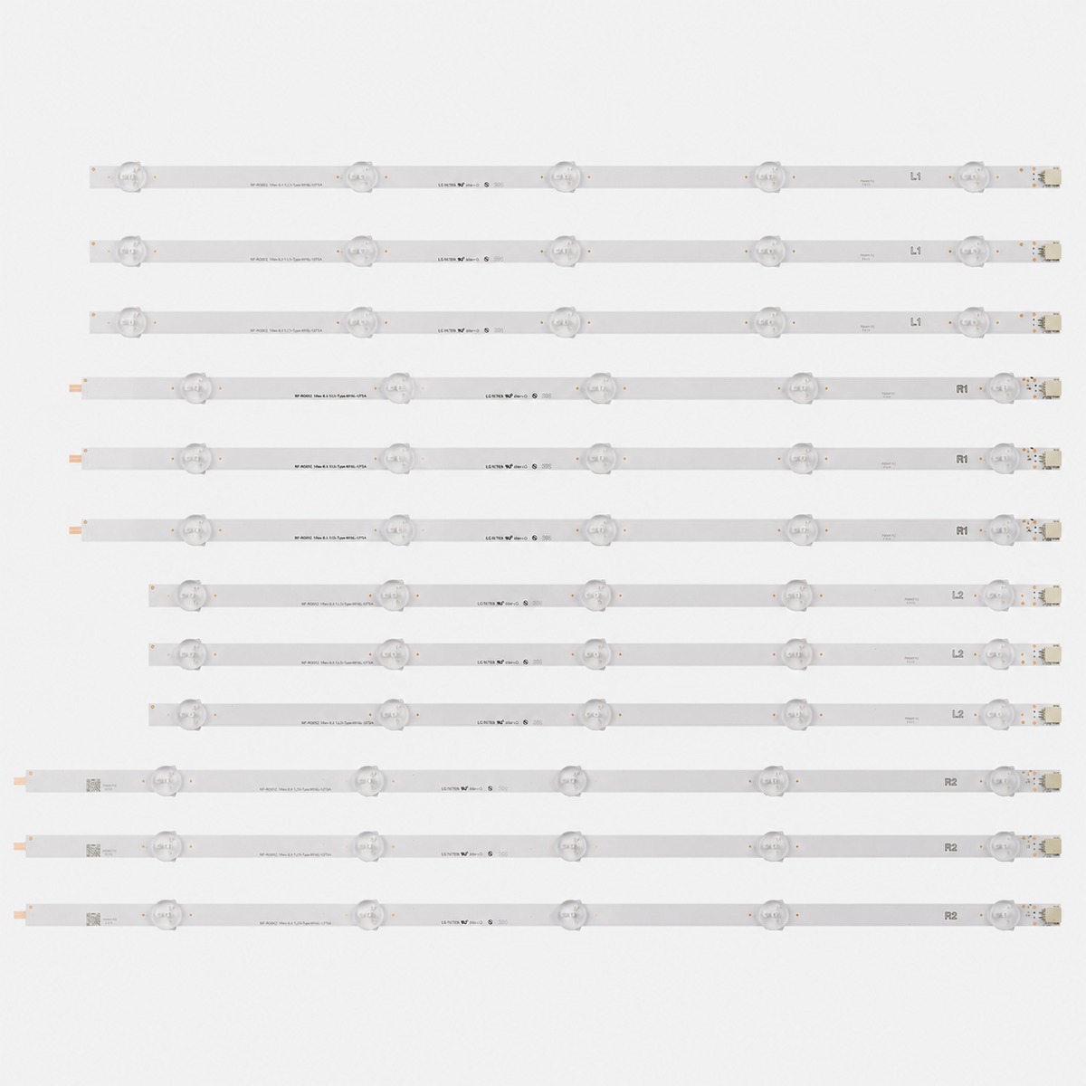 Kit Bandes LED LG 50" 50LN5400 50LN5200 – 6916L-1241A 6916L-1272A