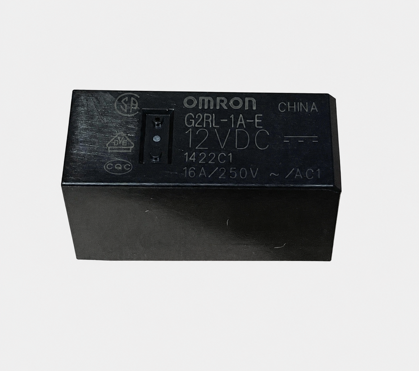 Relais de puissance Omron G2RL-1A-E – 12V DC, 16A, 6 broches, bas profil