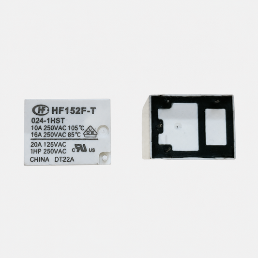 Relais de puissance HF152F-024-1HST – 24V DC, 4 broches, 16A