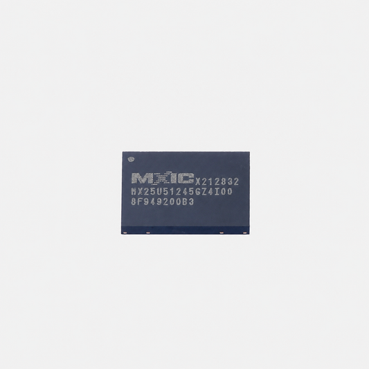 Mémoire flash MX25U51245GZ4I00 – 512Mbit NOR SPI, 1.8V, QFN-8