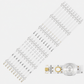 Kit Bandes LED Hisense 65" 65H6570F 65H6510G H65B7100 – LB6507M LB65084