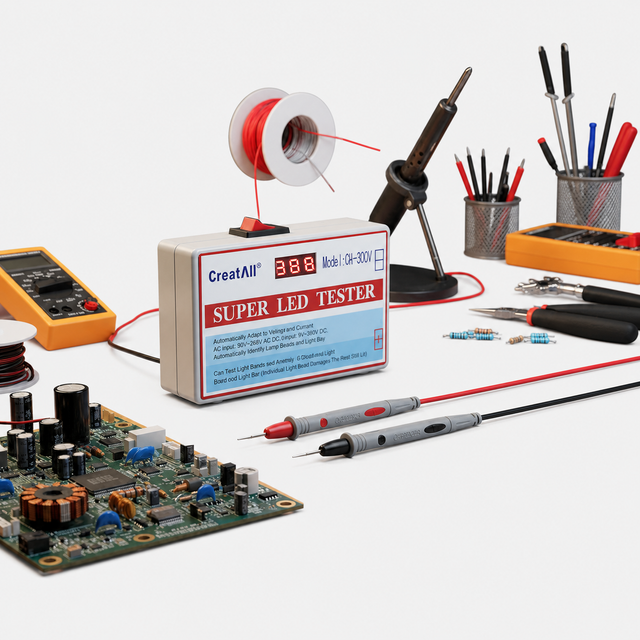 Testeur Rétroéclairage LED 0-300V – Diagnostic Réparation Bandes LED TV