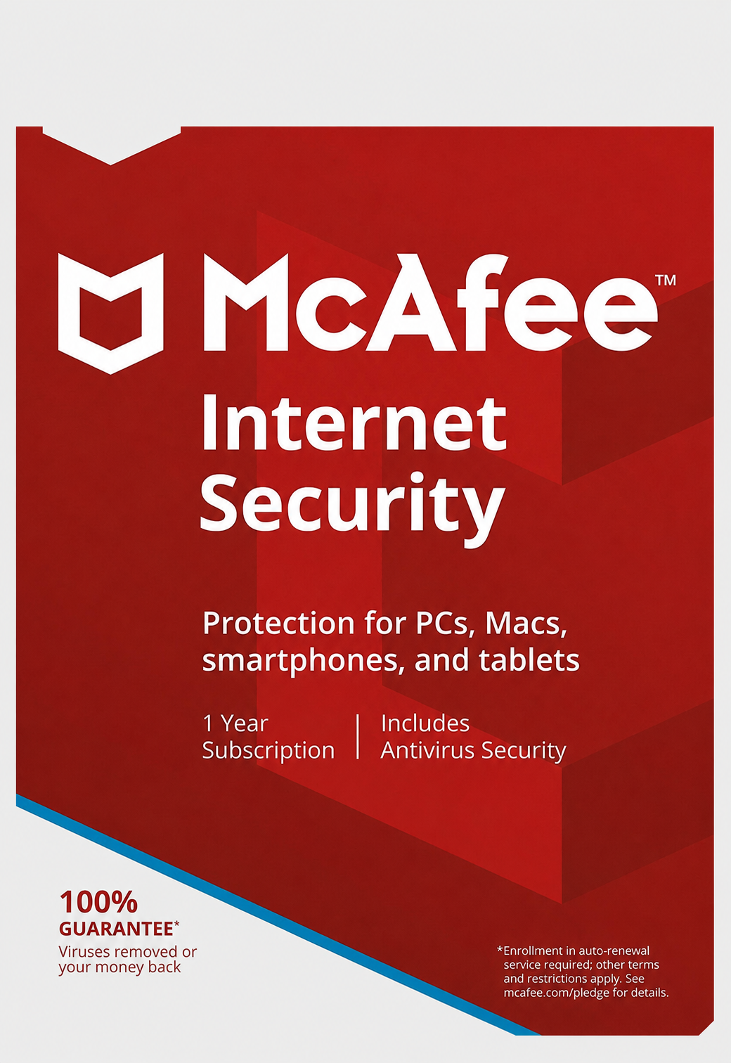 McAfee Internet Security 2024 – Licence 1 an pour 3 ou 10 PC