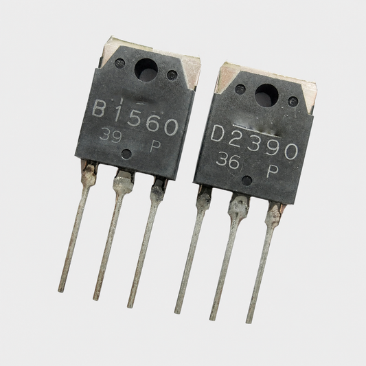 Kit transistors complémentaires 2SB1560 2SD2390 – amplificateur audio
