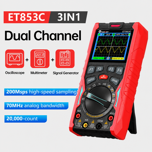 Oscilloscope numérique TOOLTOP ET853C pour réparation électronique