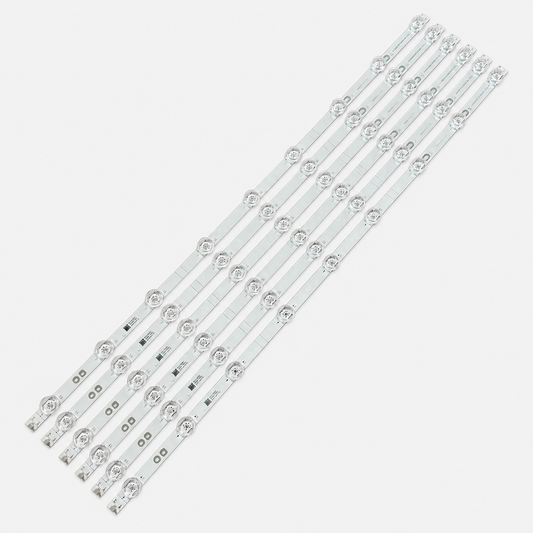 Kit 6 barres LED Hisense 65 pouces 65R6E3 65E3D-M 65E3D-PRO rétroéclairage