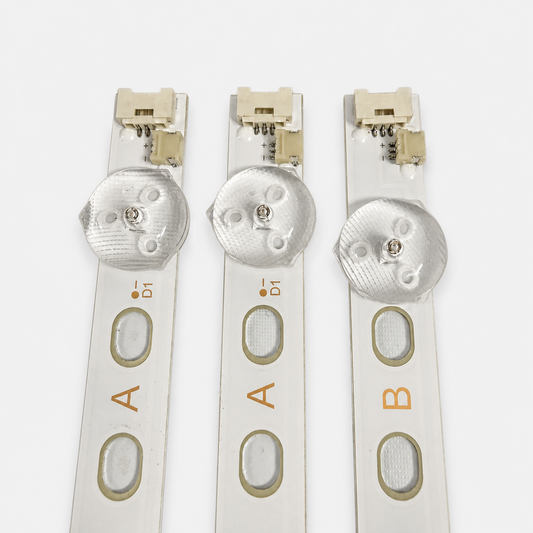 Kit 3 barres LED JVC 43 pouces LT-43CF890B LT-43CF890D LT-43VU390 LT-43C890B rétroéclairage