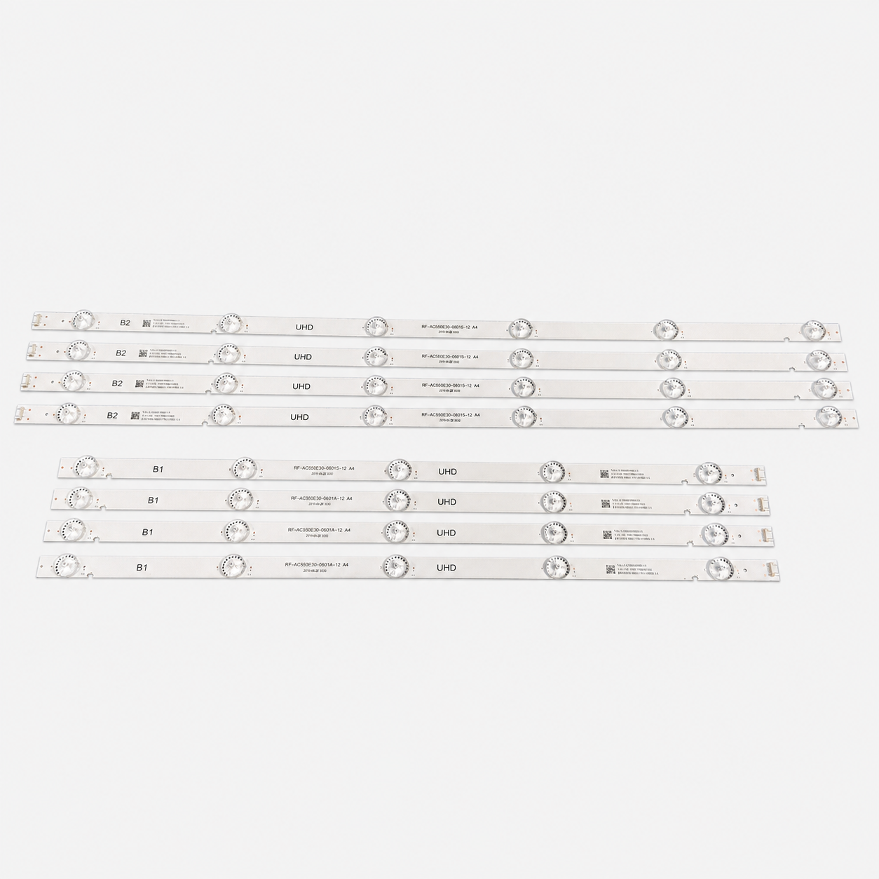 Kit 8 barres LED ODL 55 pouces 55650U-TIB 55650UTIB 55U52 RF-AZ550E30 rétroéclairage
