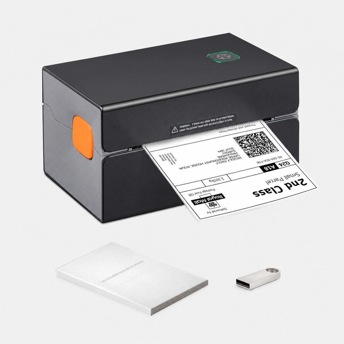 Imprimante d'étiquettes thermique 300 dpi Bluetooth USB format 4x6