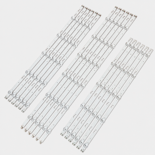 Kit barres LED Samsung 85 pouces UE85TU8072U UE85AU7105K GQ85Q60TGU UE85AU7100K rétroéclairage