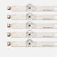 Kit 5 barres LED Samsung 65 pouces UN65CU7000B UN65CU7000BXZA UN65CU7000FXZA rétroéclairage