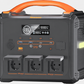 Station d'alimentation portable 2000W 1102Wh LiFePO4 solaire MPPT