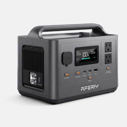 Station d'alimentation portable 400W 256Wh batterie LiFePO4 UPS