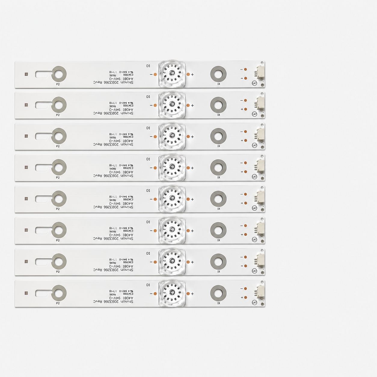 Kit de bandes LED TCL 49 pouces 49U7750VE 4C-LB490T-YHC rétroéclairage