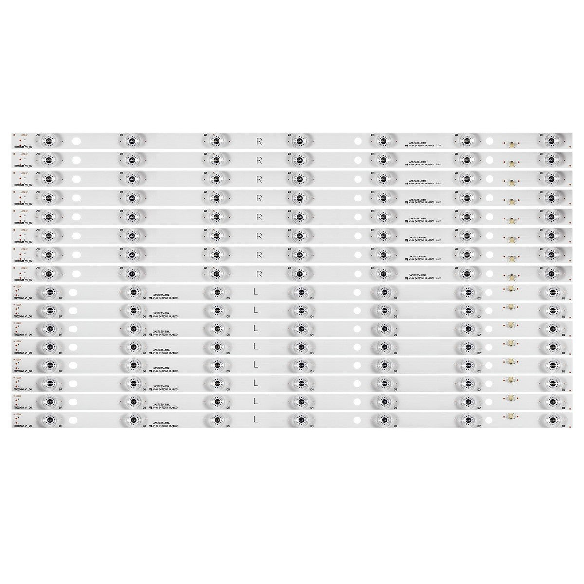 Kit Bandes LED Panasonic 55" TX-55AXW634 TX-55AX630B – 550TV01 550TV02 V4