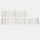Kit complet bandes LED Samsung UE50HU6900, UE50HU7000U, BN96-32178A et BN96-32179A