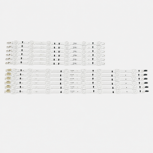 Kit complet bandes LED Samsung UE50HU6900, UE50HU7000U, BN96-32178A et BN96-32179A