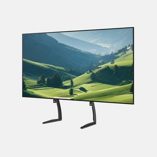 Support TV universel réglable pieds de table écrans 32 à 70 pouces