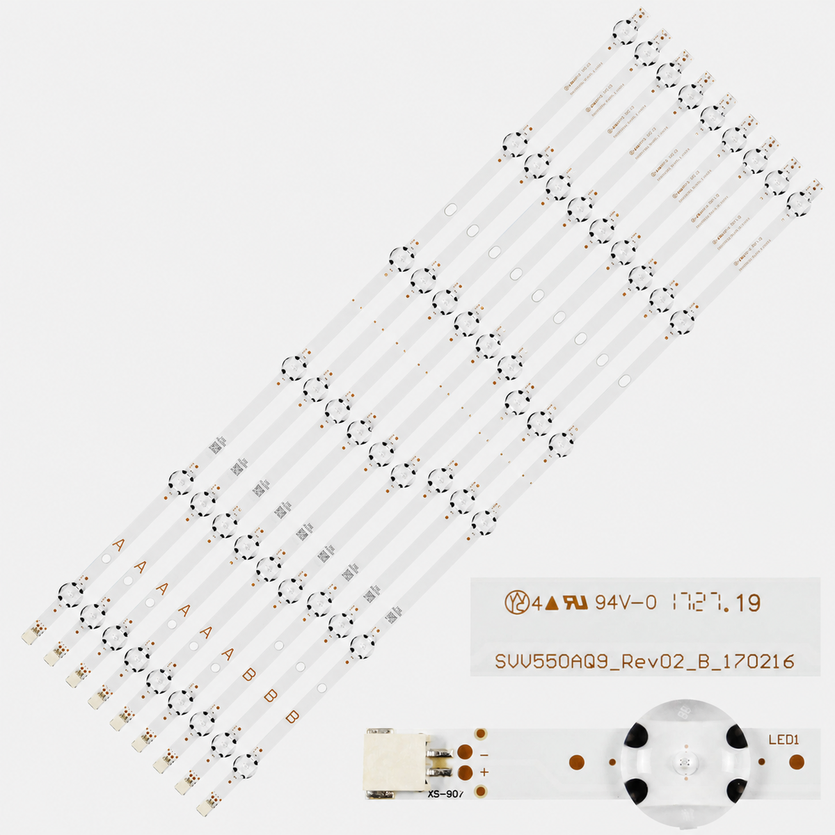 Kit bandes LED Vestel 55 pouces VES550QNYL-2D-N01, SVV550AQ9 et JL.D55061330-078AS-M