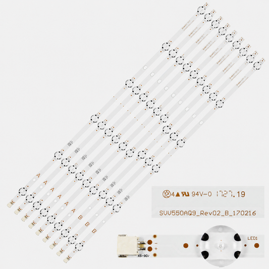 Kit bandes LED Vestel 55 pouces VES550QNYL-2D-N01, SVV550AQ9 et JL.D55061330-078AS-M