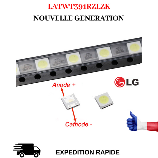 LED DE REPARATION LATWT391RZLZK POUR TV LG LB SERIES